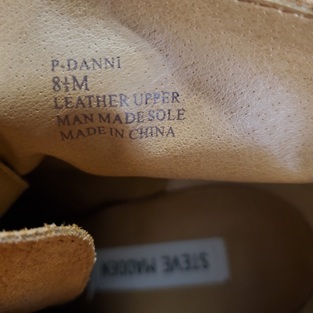 Steve Madden P-Danni Suede Wedges - Picture 6 of 6